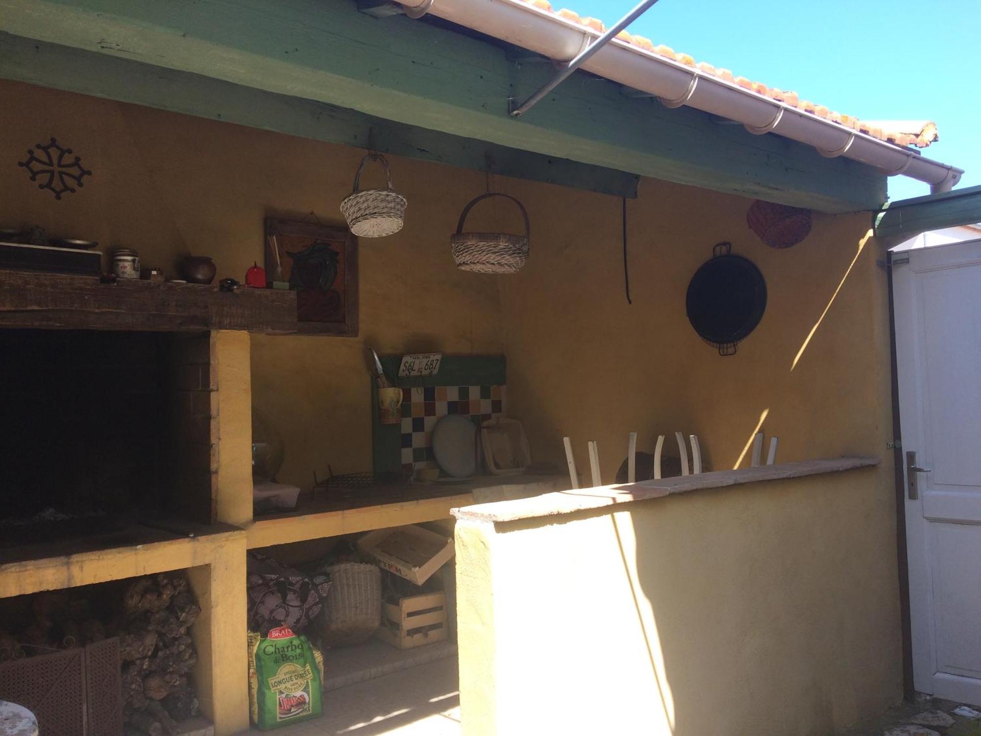 Les Hirondelles Appartement Bessan Buitenkant foto